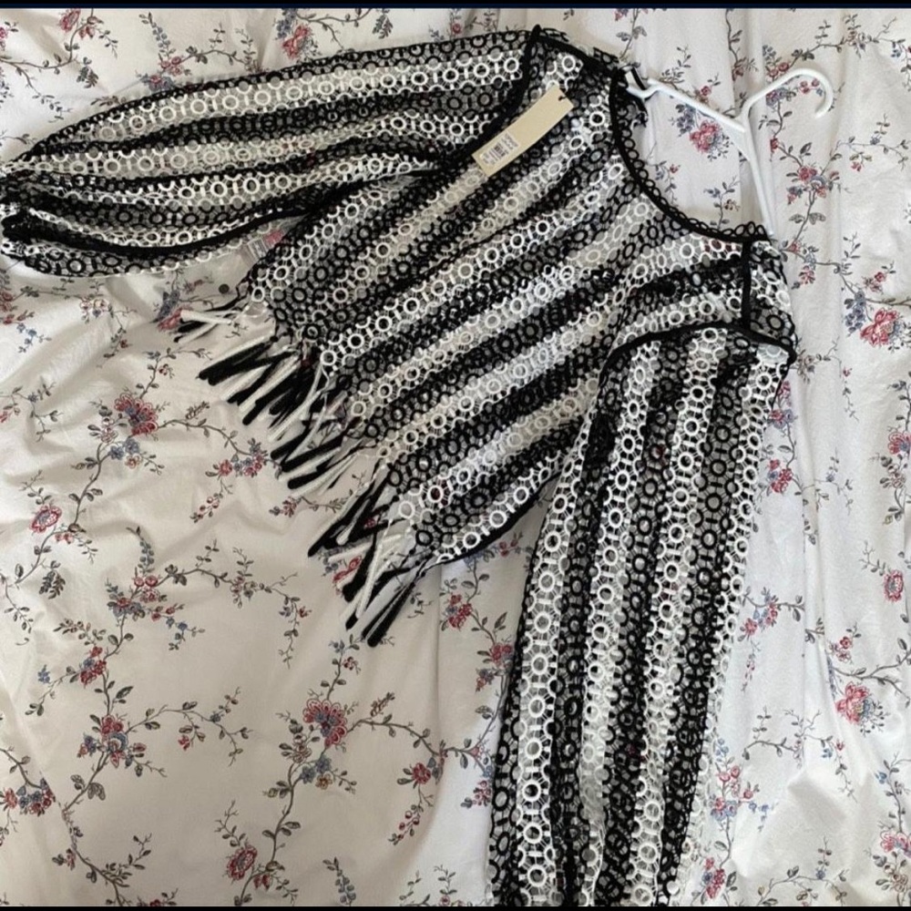 Topshop See-Through Blouse
